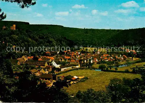 AK / Ansichtskarte Helmarshausen Panorama Helmarshausen