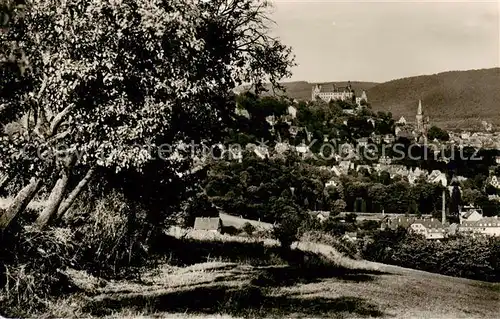 AK / Ansichtskarte Marburg_Lahn Panorama Marburg_Lahn