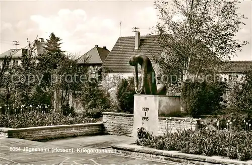 AK / Ansichtskarte Juegesheim Kriegerdenkmal Juegesheim