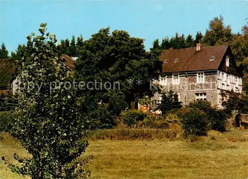 AK / Ansichtskarte Bad_Berleburg Gathof Pension Hof Strutbach Bad_Berleburg