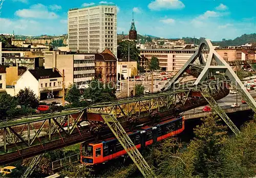 AK / Ansichtskarte Wuppertal Schwebebahn Wuppertal