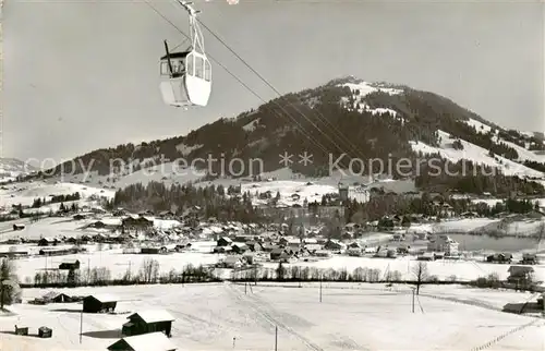 AK / Ansichtskarte Gstadt_Chiemsee Gondelbahn Eggli Hornberg Gstadt_Chiemsee