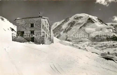 AK / Ansichtskarte Monte_Rosa_Huette mit Liskamm Monte_Rosa_Huette