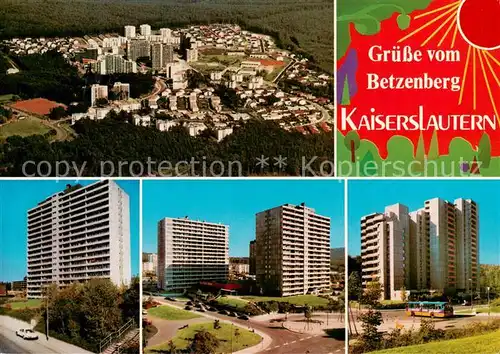 AK / Ansichtskarte Kaiserslautern Panorama Stadtteil Betzenberg Kaiserslautern