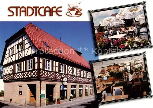 AK / Ansichtskarte 73834097 Staffelstein Stadtcafé Staffelstein