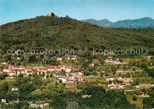 AK / Ansichtskarte Vernate_Lago_di_Lugano Fliegeraufnahme Vernate_Lago_di_Lugano