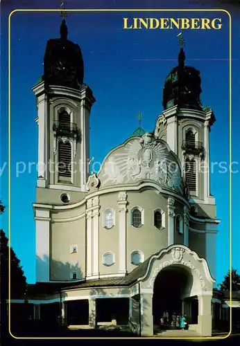 AK / Ansichtskarte Lindenberg_Allgaeu Kirche Lindenberg Allgaeu