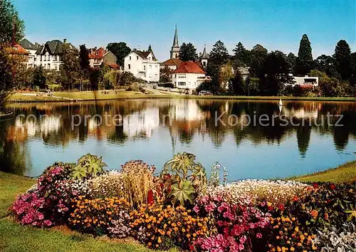 AK / Ansichtskarte Oberursel_Taunus Weiher im Maasgrund Oberursel Taunus