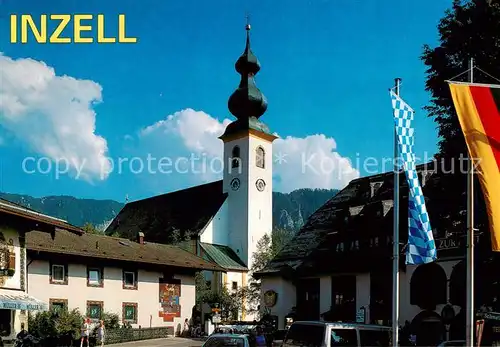 AK / Ansichtskarte Inzell Kirche Inzell