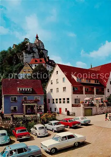 AK / Ansichtskarte Pommelsbrunn Burg Hohenstein Gasthof Felsburg Pommelsbrunn