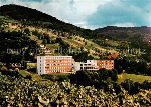 AK / Ansichtskarte Sasbachwalden Fliegeraufnahme Sasbachwalden