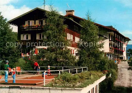 AK / Ansichtskarte Hirschegg_Kleinwalsertal_Vorarlberg Alp Hotel Berghalde Hirschegg_Kleinwalsertal