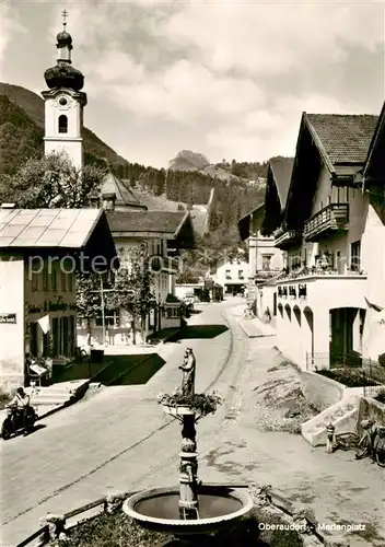 AK / Ansichtskarte Oberaudorf_Inn Marienplatz 