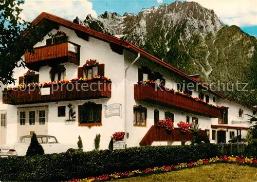 AK / Ansichtskarte Mittenwald_Bayern Simons Gaestehaus Mittenwald Bayern