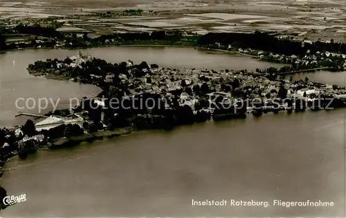 AK / Ansichtskarte Ratzeburg Inselstadt Fliegeraufnahme Ratzeburg