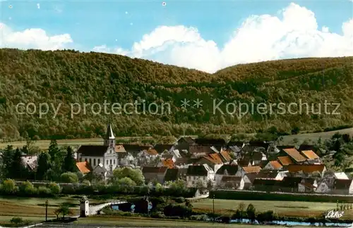 AK / Ansichtskarte Graefendorf_Unterfranken Panorama Graefendorf Unterfranken