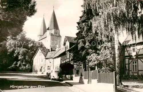 AK / Ansichtskarte Koenigslutter_Elm Kirche Koenigslutter Elm