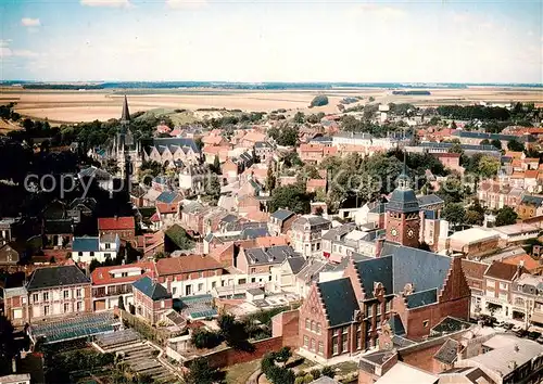 AK / Ansichtskarte  Montdidier__Mondidier_80_Somme Vue generale aerienne 