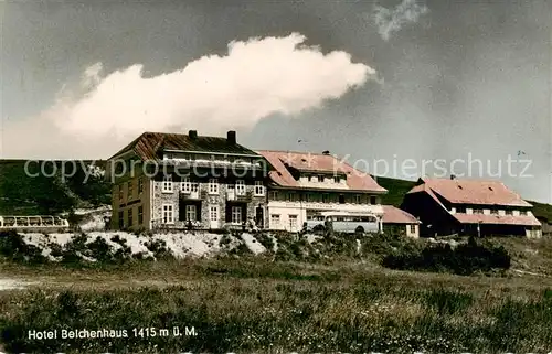 AK / Ansichtskarte 73834985 Belchen_Baden Hotel Belchenhaus Belchen_Baden