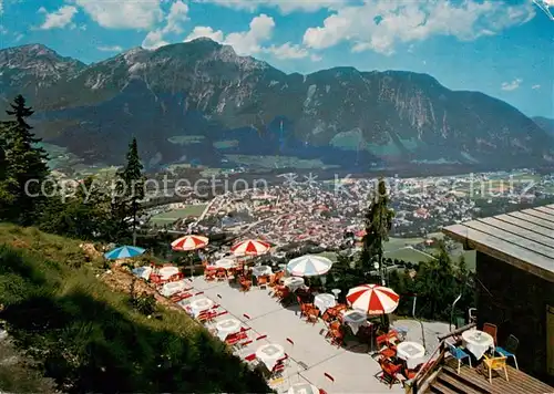 AK / Ansichtskarte 73835195 Bad_Reichenhall Stadtberglift Terrasse Hochstaufen Bad_Reichenhall