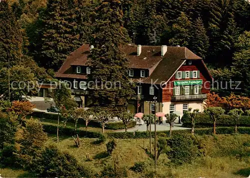 AK / Ansichtskarte Baden Baden Waldhotel Fischkultur Baden Baden