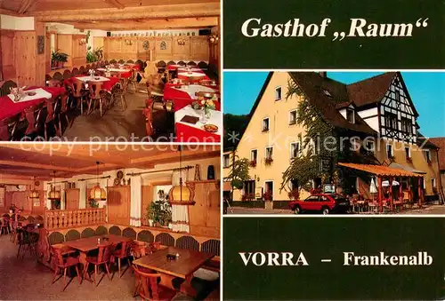 AK / Ansichtskarte 73835427 Vorra_Pegnitz Gasthof Raum Gaststube Vorra Pegnitz