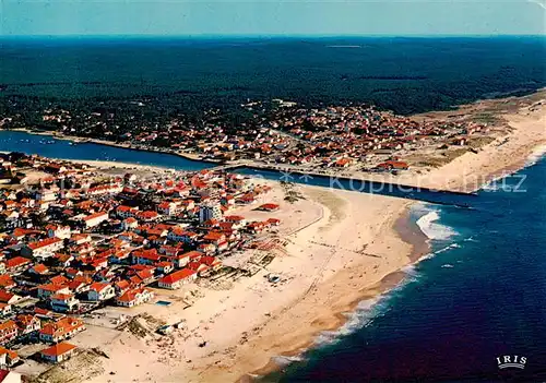 AK / Ansichtskarte Mimizan_Plage_40_Landes Vue aerienne les plages et le courant 