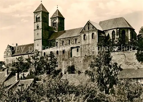 AK / Ansichtskarte Quedlinburg Stiftskirche Quedlinburg