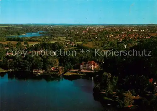 AK / Ansichtskarte Fissau Seeschloss am Kellersee Fliegeraufnahme Fissau