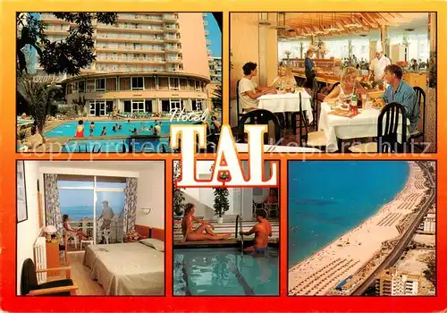 AK / Ansichtskarte 73836081 El_Arenal_Mallorca_ES Hotel Tal Restaurant Swimming Pool Strand Luftaufnahme 