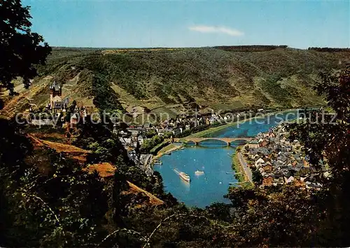 AK / Ansichtskarte 73836144 Cochem_Kochem_Mosel Panorama mit Blick zur Burg Cornely-Karte Nr. 11630 