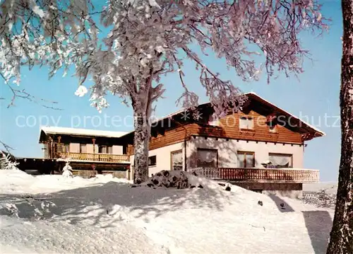 AK / Ansichtskarte 73836150 Bad_Sachsa_Harz Hotel Ravensberg im Winter Bad_Sachsa_Harz