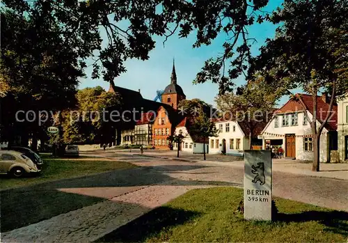 AK / Ansichtskarte 73836175 Burg__Fehmarn Ansicht mit St. Nikolei-Kirche 