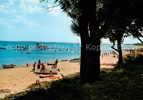 AK / Ansichtskarte Norgaardholz_Steinberg Strandpartie an der Geltinger Bucht 