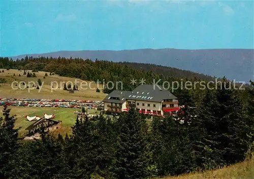 AK / Ansichtskarte St_Peter_Schwarzwald Berghotel Kandel Panorama St_Peter_Schwarzwald