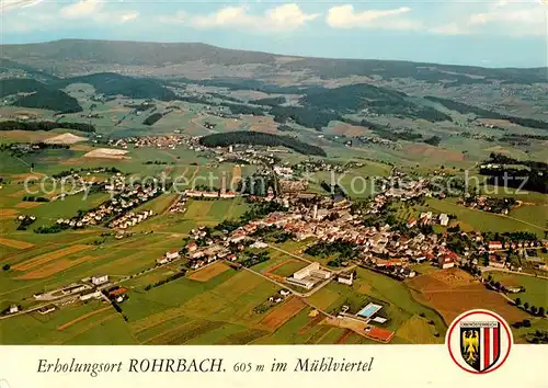 AK / Ansichtskarte Rohrbach_Oberoesterreich Fliegeraufnahme Rohrbach_Oberoesterreich