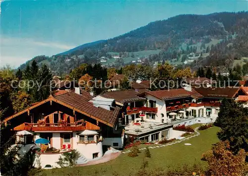 AK / Ansichtskarte Rottach Egern_Tegernsee Panorama Gertrud Gruber Kosmetik 