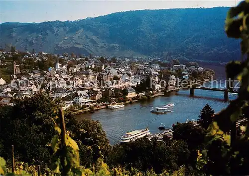 AK / Ansichtskarte Traben Trarbach_Mosel Panorama Moselpartie 