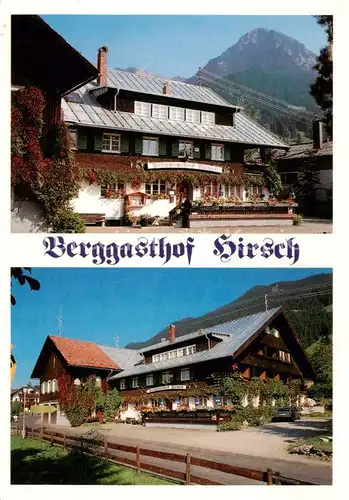 AK / Ansichtskarte 73837059 Reichenbach_Oberstdorf Berggasthof Hirsch Reichenbach_Oberstdorf