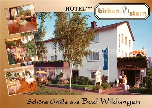 AK / Ansichtskarte Bad_Wildungen Hotel Birkenstern Bad_Wildungen