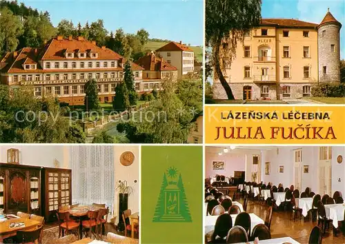 AK / Ansichtskarte 73837243 Luhacovice_CZ Lacenska lecebna Julia Fucika s dependanci Morava a Plzen 