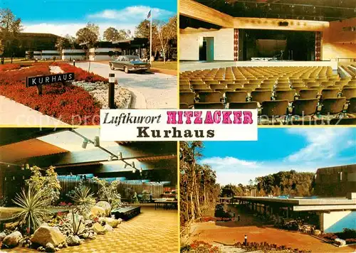 AK / Ansichtskarte 73837303 Hitzacker_Elbe Kurhaus Foyer Park Veranstaltungshalle Hitzacker Elbe