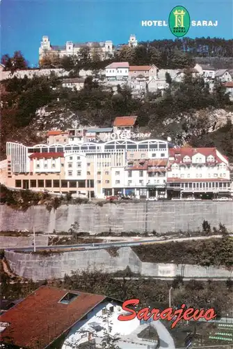 AK / Ansichtskarte Sarajevo_Bosnia Herzegovina Hotel Saraj 