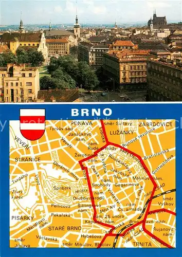 AK / Ansichtskarte Brno_Bruenn_CZ Stred mesta 