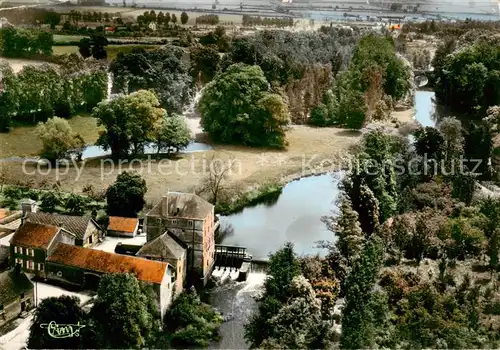 AK / Ansichtskarte Genelard_71_Saone et Loire Le Moulin Vue aerienne 