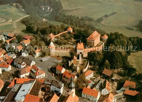 AK / Ansichtskarte Hohenberg_Eger Fliegeraufnahme Hohenberg Eger