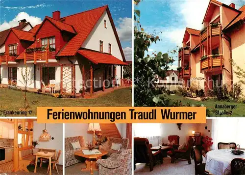 AK / Ansichtskarte 73838074 Staffelstein Ferienwohnung Traudl Wurmer Staffelstein