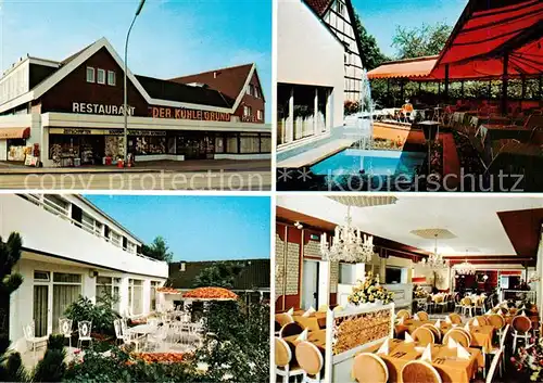 AK / Ansichtskarte 73838103 Stukenbrock Restaurant Der Kuehle Grund Terrassen Gastraum Stukenbrock