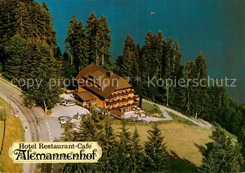 AK / Ansichtskarte 73838113 Titisee Hotel Restaurant Cafe Alemannenhof Titisee