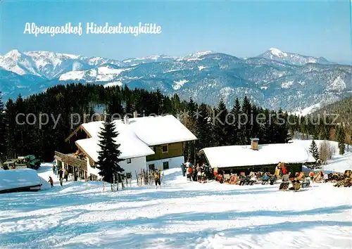 AK / Ansichtskarte 73838279 Reit_Winkl Alpengasthof Hindenburghuette Reit_Winkl